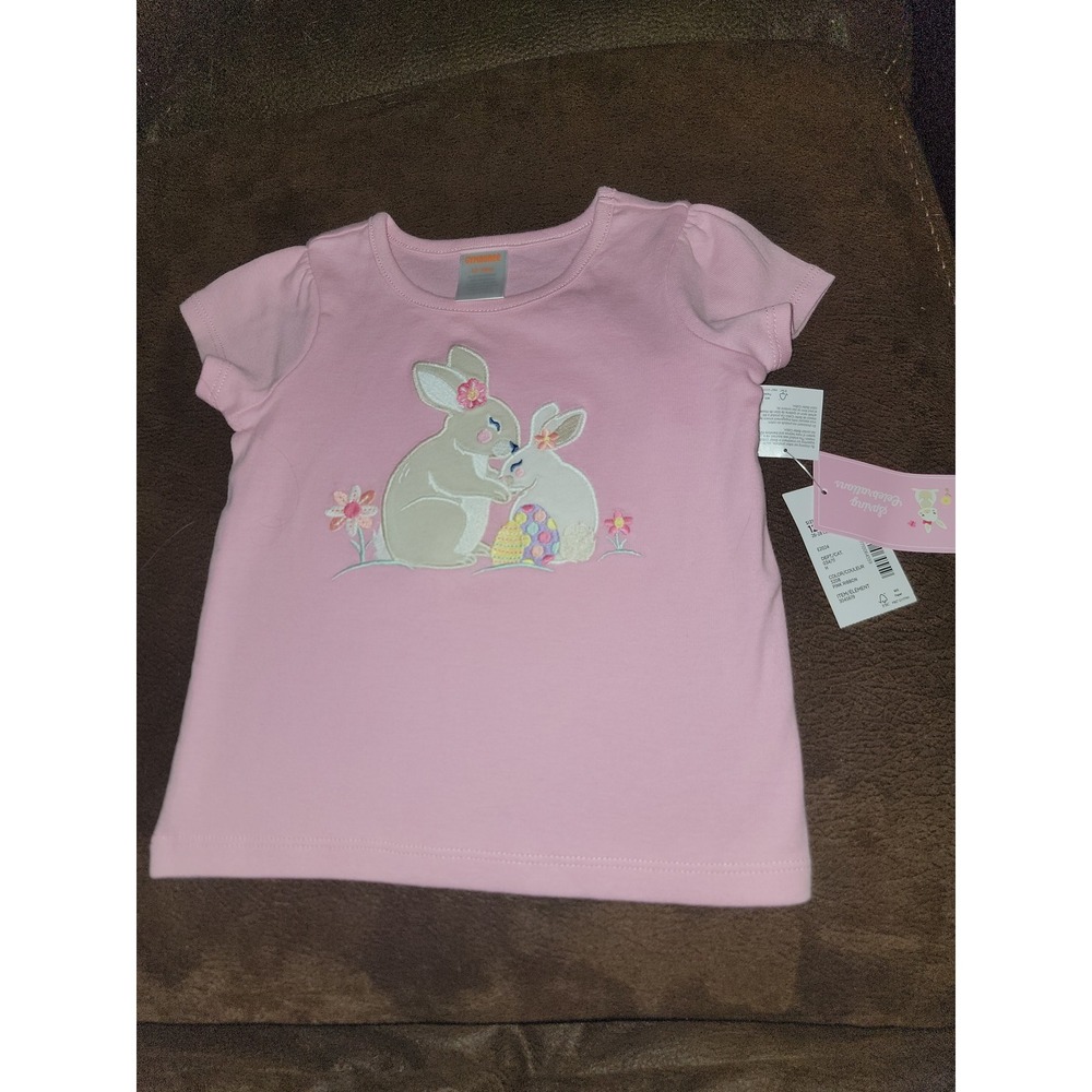 Gymboree spring celebrations Easter bunny egg top size 12 18 months nwt